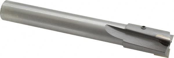 Made in USA - 15/16" Diam, 3/4" Shank, Diam, 3 Flutes, Straight Shank, Interchangeable Pilot Counterbore - Caliber Tooling