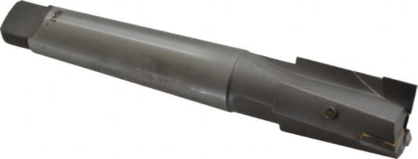 Made in USA - 1-3/16" Diam, 3 Flutes, Morse Taper Shank, Interchangeable Pilot Counterbore - Caliber Tooling