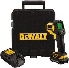 DeWALT - -29 to 500°C (-20 to 932°F) Infrared Thermometer - 12:1 Distance to Spot Ratio - Caliber Tooling