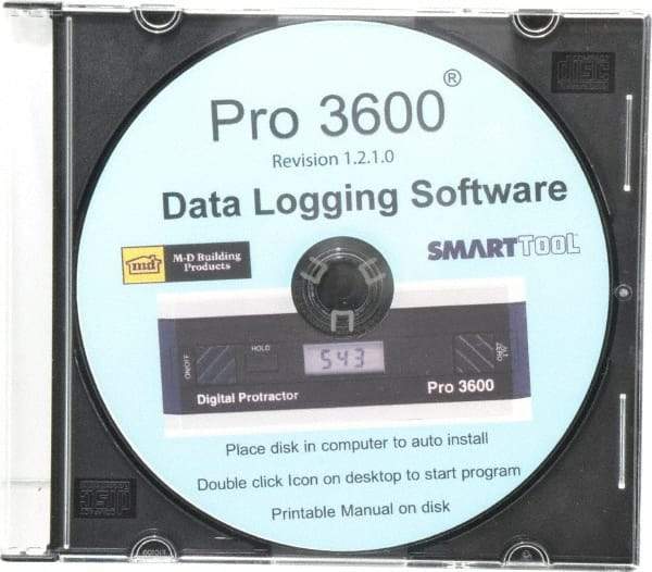 SPI - Pro 3600 Data Logger Level Software - Use With Pro 3600 Digital Levels - Caliber Tooling