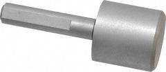 Made in USA - 1-1/16" Head Diam, 3/8" Shank Diam, Counterbore Pilot - Bright Finish, Carbon Steel - Caliber Tooling