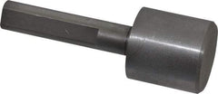 Made in USA - 1-1/16" Head Diam, 7/16" Shank Diam, Counterbore Pilot - Carbon Steel - Caliber Tooling