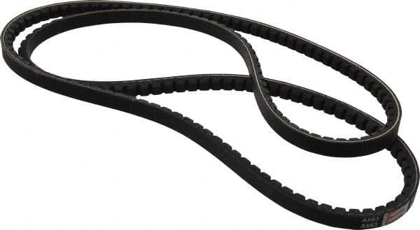 Browning - Section AX, 1/2" Wide, 65" Outside Length, Gripnotch V-Belt - Rubber Compound, Gripnotch, No. AX63 - Caliber Tooling