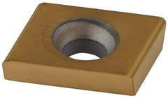 Kennametal - CDE322 Grade KC725M Carbide Milling Insert - TiN/TiCN/TiN Finish, 0.15" Thick, 0.8mm Corner Radius - Caliber Tooling