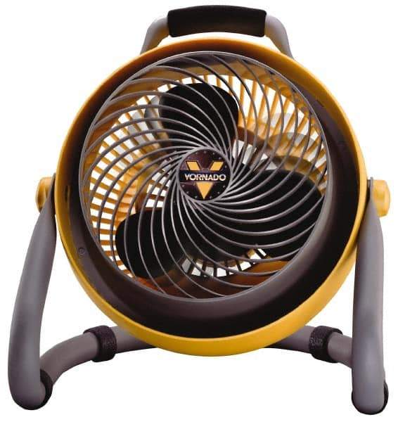 VORNADO - 5-1/8" Blade, 710 Max CFM, Wall Mounting Circulation Fan - 0.7 Amps, 120 Volts, 3 Speed - Caliber Tooling