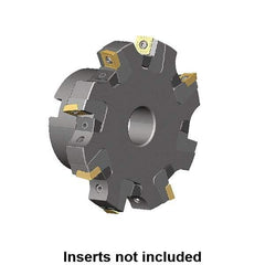 Kennametal - Shell Mount Connection, 0.63" Cutting Width, 3.579" Depth of Cut, 315mm Cutter Diam, 2.3622" Hole Diam, 20 Tooth Indexable Slotting Cutter - KSSM Toolholder, SP.T 10T3.. Insert, Neutral Cutting Direction - Caliber Tooling