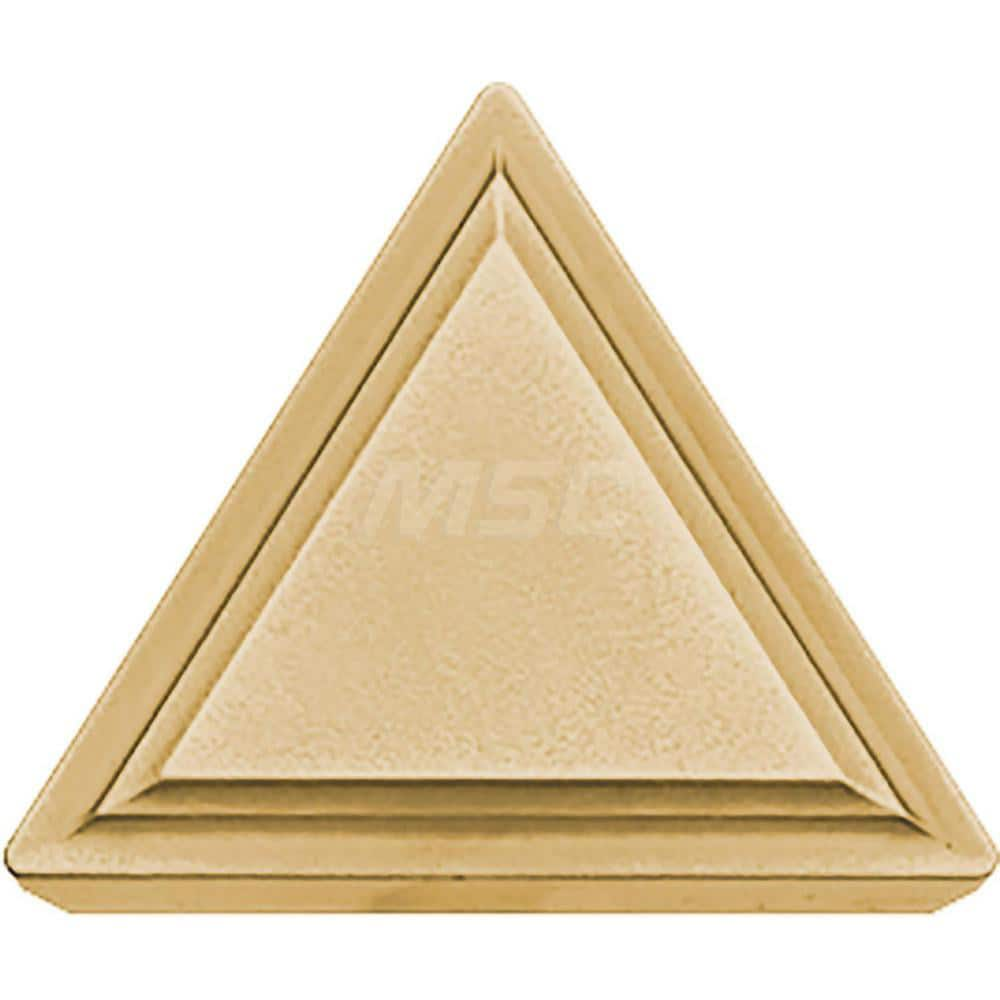 Kyocera TPMR 322 CA5525 Grade CVD Carbide, 11 Degree, Triangle, Positive Rake Angle, Neutral Turning Insert for Light Interruption and Medium in (P) Carbon/Alloy Steel