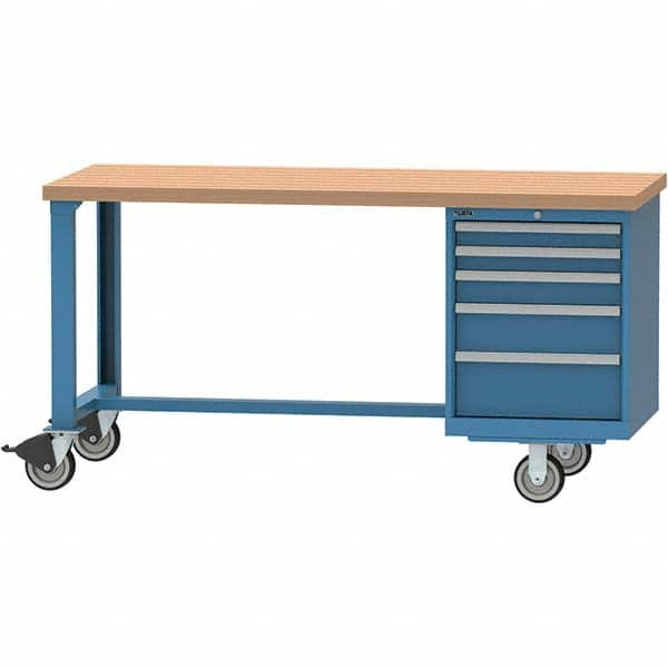 LISTA - Mobile Work Centers Type: Work Bench Top Load Capacity (Lb.): 1,000 - Caliber Tooling