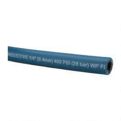 Continental ContiTech - 1/4" ID x 0.51" OD CTL Push-on Air Hose - 400 Working psi, -40 to 200°F, Blue - Caliber Tooling