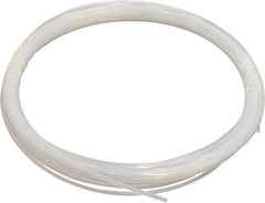 Parker - 1/16" ID x 1/8" OD, 1/32" Wall Thickness, 50' Long, PTFE FEP Tube - Natural, 300 Max psi - Caliber Tooling