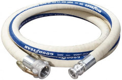 Alliance Hose & Rubber - 2 Inch Inside x 2.53 Inch Outside Diameter, Food and Beverage Hose - Caliber Tooling