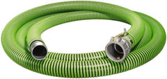 Liquid Suction & Discharge Hose; Working Pressure (psi): 40.00; 40 psi; Color: Black; Green; Burst Pressure (psi): 160.000; Bend Radius (Inch): 9