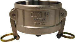 Dixon Valve & Coupling - 2" Stainless Steel Cam & Groove Suction & Discharge Hose Dust Cap For Use with Adapters - Part DC, 250 Max psi - Caliber Tooling