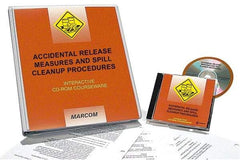 Marcom - Accidental Release Measures and Spill Cleanup Procedures, Multimedia Training Kit - 45 min Run Time CD-ROM, English & Spanish - Caliber Tooling