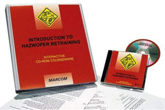 Marcom - Introduction to HAZWOPER Retraining, Multimedia Training Kit - 45 min Run Time CD-ROM, English & Spanish - Caliber Tooling