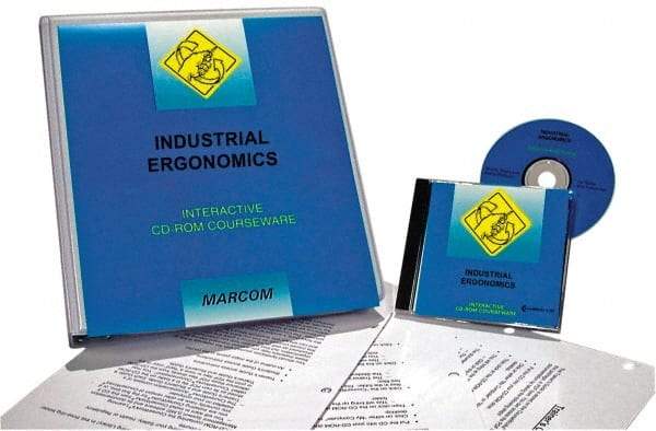 Marcom - Industrial Ergonomics, Multimedia Training Kit - 45 min Run Time CD-ROM, English & Spanish - Caliber Tooling