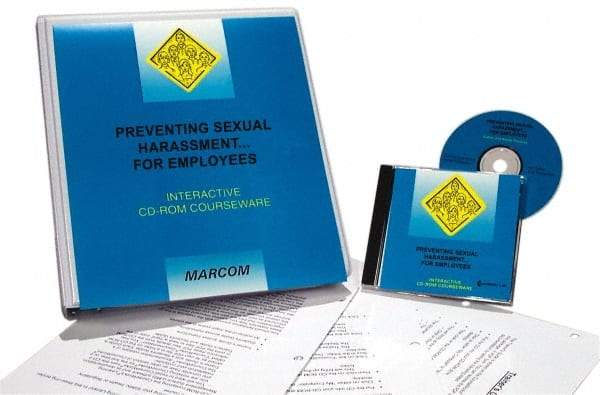 Marcom - Preventing Sexual Harassment for Employees, Multimedia Training Kit - 45 min Run Time CD-ROM, English & Spanish - Caliber Tooling