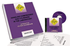 Marcom - Handling Compressed Gas Cylinders in the Laboratory, Multimedia Training Kit - 45 min Run Time CD-ROM, English & Spanish - Caliber Tooling