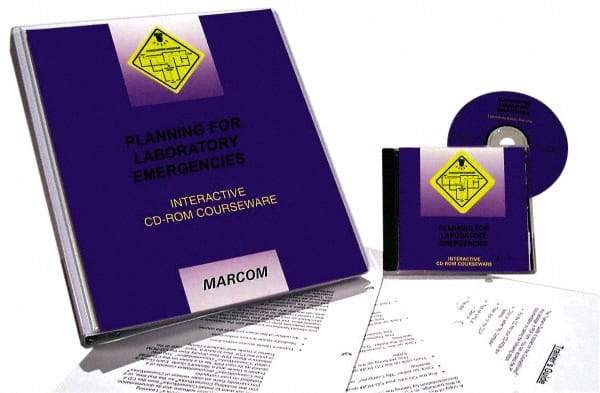 Marcom - Planning for Laboratory Emergencies, Multimedia Training Kit - 45 min Run Time CD-ROM, English & Spanish - Caliber Tooling