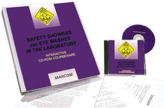 Marcom - Safety Showers and Eye Washes in the Laboratory, Multimedia Training Kit - 45 min Run Time CD-ROM, English & Spanish - Caliber Tooling