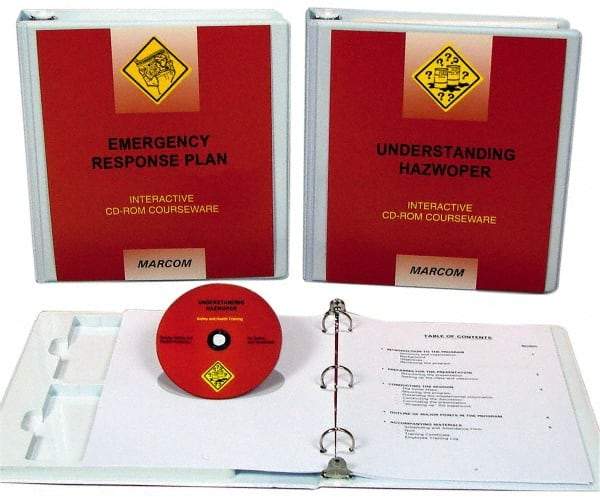 Marcom - Emergency Response: Awareness Training Series, Multimedia Training Kit - 45 min Run Time CD-ROM, 2 Courses, English & Spanish - Caliber Tooling