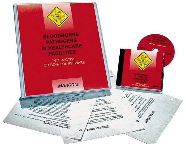 Marcom - Bloodborne Pathogens in Healthcare Facilities, Multimedia Training Kit - 45 min Run Time CD-ROM, English & Spanish - Caliber Tooling