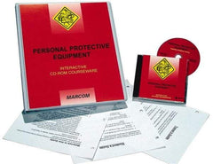 Marcom - Personal Protective Equipment, Multimedia Training Kit - 45 min Run Time CD-ROM, English & Spanish - Caliber Tooling