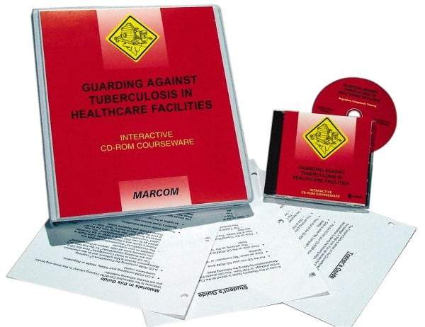 Marcom - Guarding Against Tuberculosis in Healthcare Facilities, Multimedia Training Kit - 45 min Run Time CD-ROM, English & Spanish - Caliber Tooling