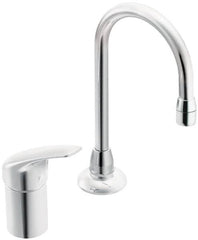 Moen - Lever Handle, Commercial Bathroom Faucet - One Handle, No Drain, Low Spout - Caliber Tooling