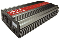 Value Collection - 3 Connection, 12 VDC Input, 110 VAC Output, 4,000 Peak Wattage, Power Inverter - 2,000 Watt Continuous Output Power - Caliber Tooling