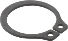 Value Collection - 0.382" Groove Diam, 13/32" Shaft Diam, Phosphate Spring Steel, Snap External Retaining Rings - 0.029" Groove Width, 0.025" Ring Thickness - Caliber Tooling