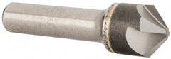 Hertel - 3/4" Head Diam, 1/2" Shank Diam, 4 Flute 100° Solid Carbide Countersink - Caliber Tooling