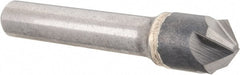 Hertel - 1/2" Head Diam, 3/8" Shank Diam, 4 Flute 100° Solid Carbide Countersink - Caliber Tooling