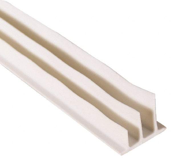 Pemko - 20' Long x 1/2" Wide, Adhesive Perimeter Gasketing Weatherstripping - 1-3/4" Door Thickness, Silicone, White Finish - Caliber Tooling