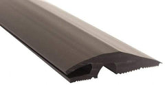 Pemko - 36" Long x 3-7/16" Wide x 3/4" High, Carpet-VCT Vinyl Threshold - Vinyl Black Finish - Caliber Tooling