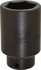 Proto - 1/2" Drive 1-9/16" Deep Impact Socket - 6 Points, 3-1/2" OAL - Caliber Tooling