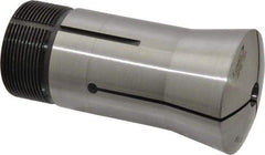 Lyndex - 7/16 Inch 16C Round Collet - 1-11/16 - 20 Internal Thread, M47.50 x 1.75 External Thread, 4.31 Inch Overall Length, 0.0011 Inch TIR - Exact Industrial Supply