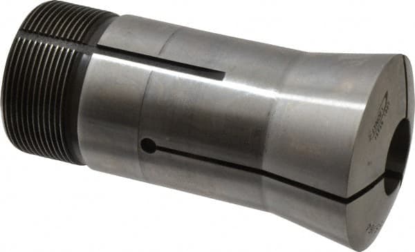 Lyndex - 55/64 Inch 16C Round Collet - 1-11/16 - 20 Internal Thread, M47.50 x 1.75 External Thread, 4.31 Inch Overall Length, 0.0011 Inch TIR - Exact Industrial Supply