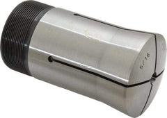 Lyndex - 5/16 Inch Round 3J Collet - 3-3/4 Inch Overall Length, 1.988-20 Inch External Thread - Exact Industrial Supply