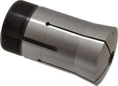 Lyndex - 33/64 Inch Round 3J Collet - 3-3/4 Inch Overall Length, 1.988-20 Inch External Thread - Exact Industrial Supply