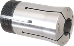 Lyndex - 63/64 Inch Round 3J Collet - 3-3/4 Inch Overall Length, 1.988-20 Inch External Thread - Exact Industrial Supply