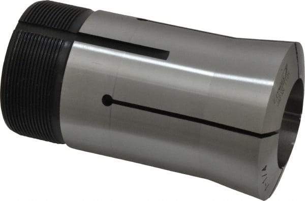 Lyndex - 1-1/4 Inch Round 3J Collet - 3-3/4 Inch Overall Length, 1.988-20 Inch External Thread - Exact Industrial Supply