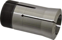 Lyndex - 1-7/16 Inch Round 3J Collet - 3-3/4 Inch Overall Length, 1.988-20 Inch External Thread - Exact Industrial Supply