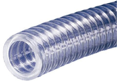 Kuriyama of America - 1/2" ID x 13/16" OD, 100' Long, PVC Tube - Clear, 150 Max psi - Caliber Tooling