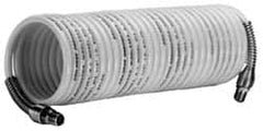 Coilhose Pneumatics - Coiled & Self-Storing Hose Inside Diameter (Inch): 1/4 Material: Nylon - Caliber Tooling