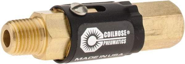 Coilhose Pneumatics - 1/4" Outlet, 145 Max psi, Inline Filters, Regulators & Lubricators - Pressure Regulator - Caliber Tooling