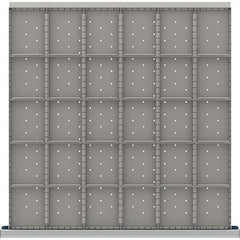 LISTA - 30-Compartment Drawer Divider Layout for 3.15" High Drawers - Caliber Tooling