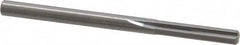 Hertel - 3/16" Solid Carbide 4 Flute Chucking Reamer - Straight Flute, 0.182" Straight Shank, 7/8" Flute Length, 2-3/4" OAL - Caliber Tooling