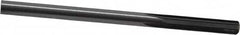 Hertel - 0.158" Solid Carbide 4 Flute Chucking Reamer - Straight Flute, 0.158" Straight Shank, 3/4" Flute Length, 2-1/2" OAL - Caliber Tooling