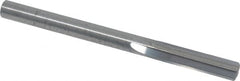 Hertel - 15/64" Solid Carbide 4 Flute Chucking Reamer - Straight Flute, Straight Shank, 1" Flute Length, 3" OAL - Caliber Tooling